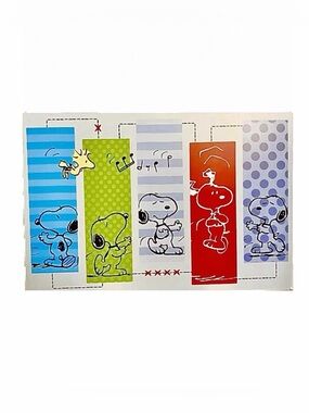 Snoopy picture Hip-hop Snoopy Wood picture wall decor baby room Lambs and Ivy